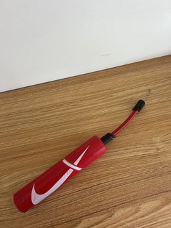 Red Nike Mini Hand Pump With Needle