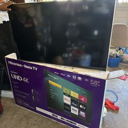 58 Inch Roku T.V