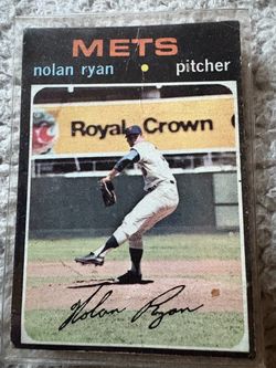 1971 Topps Nolan Ryan Mets Baseball Cardspirts