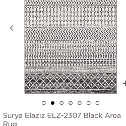 Area Rug  7'10" X 10'3"