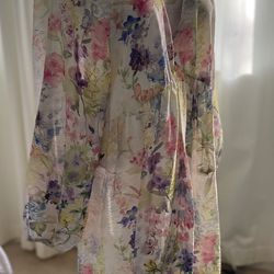 Floral 💐 Tunic Dress Size L
