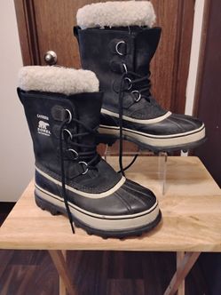 Women's Sorel Caribou Waterproof Winter Boots Size 8