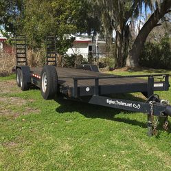 Heavy duty 26ft equipment trailer