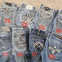 Womans Miss Me & Rock Rivel Jeans 