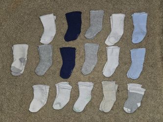 Baby Socks Size Newborn and 0-3 Months Bundle