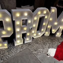 Prom Marquee Letters  Prom Decor , Prom, Sign Prom Proposal 