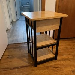 Wood Metal Stand