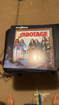 Black Sabbath  Sabotage Vinyl Mint