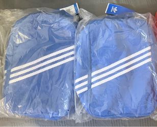 Brand New w/ Tags - (2) Adidas Sneaker Box Bag ‘Blue’