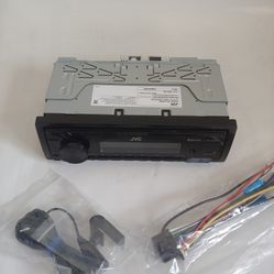 JVC  DIGITAL MEDIA RECEIVE 200 WATTS BLUETOOTH USB 13 BAND PRESET EQ NO CD PLAYER ( BRAND NEW PRICE IS  LOWEST  INSTALL NOT AVAILABLE )