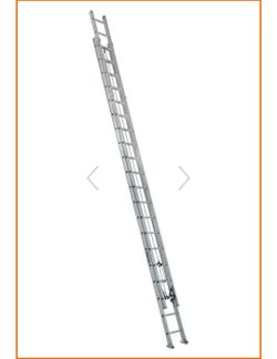 Louisville 40 ft. Aluminum extension ladder