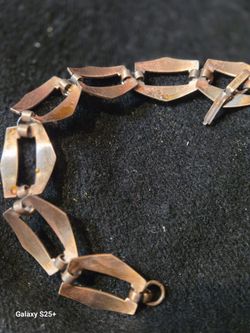 vintage solid copper bracelet