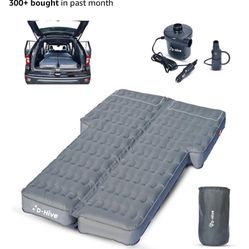 Suv Air Mattress With Electric Air Pump And Pillows 