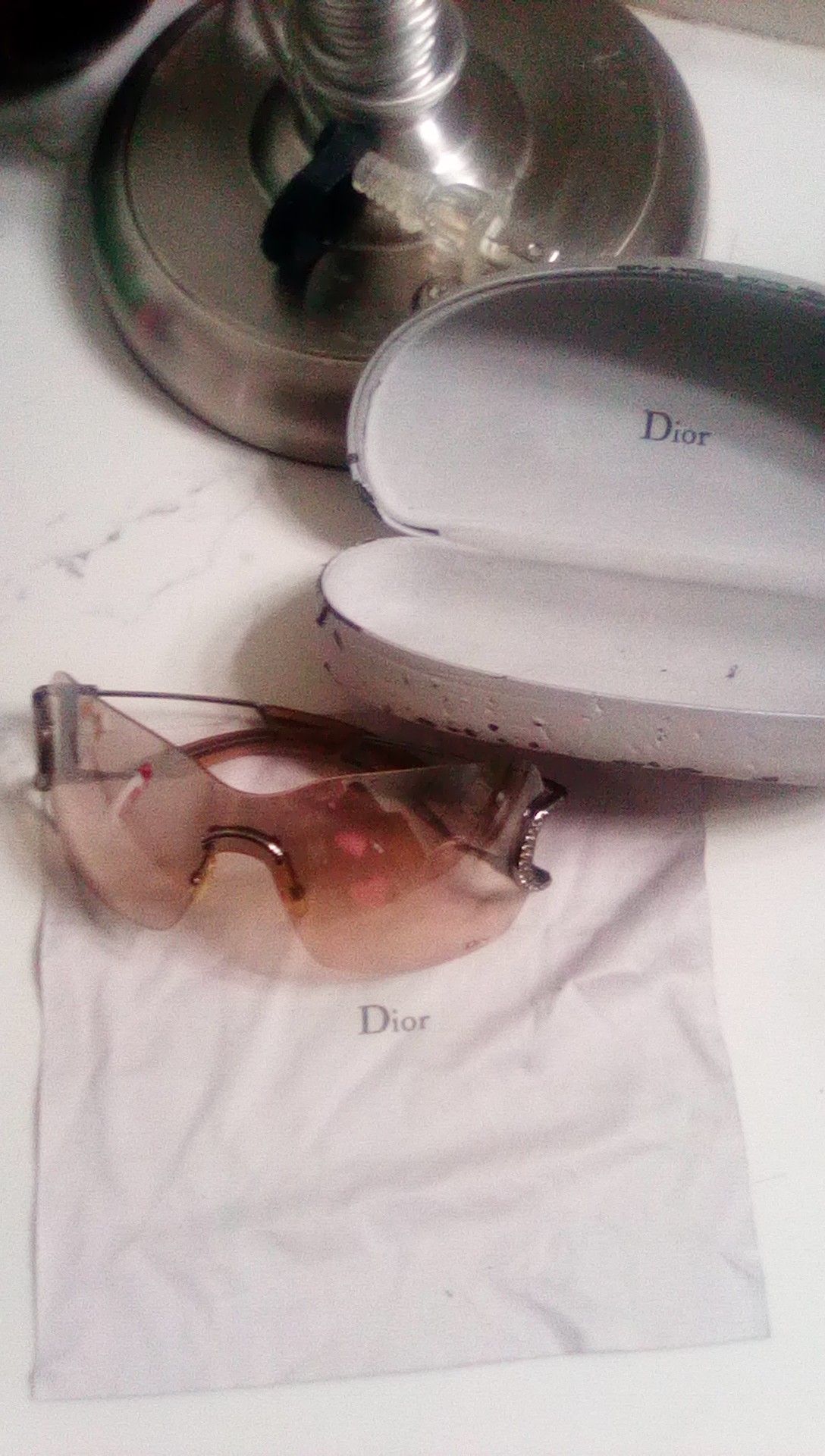 Authentic dior women's sunglasses like new worn once