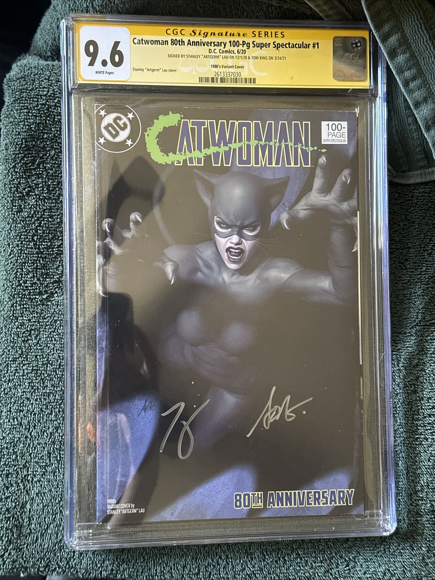 Catwoman Signed CGC