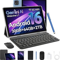 Brand New in sealed box 10 Inch Android Tablet Bundle – Keyboard, Mouse, Stylus, Case, Fast Charger