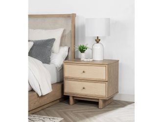 Kailani Beige Oak Nightstand