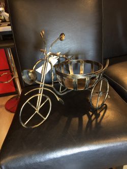 Brand new Metal tri cycle decoration stand candle holder