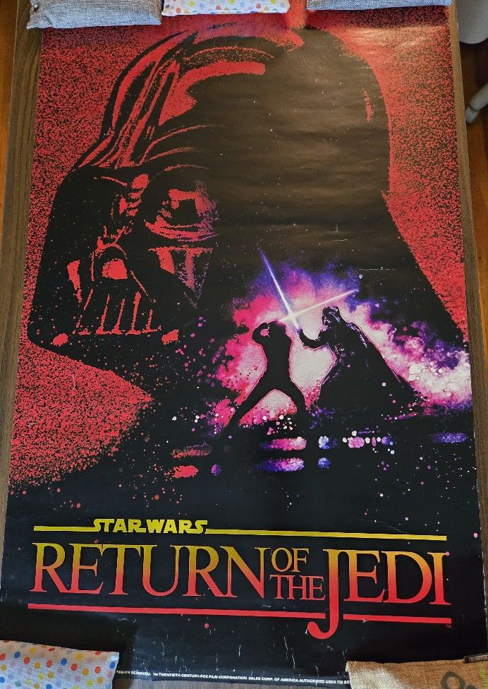 1983 Return Of The Jedi Poster