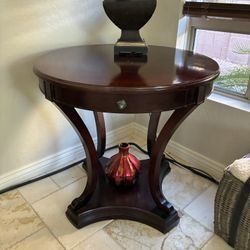 Foyer Pedestal Table $100. OBO 