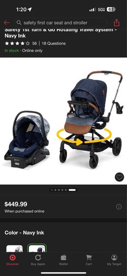 Stroller and car seat 360