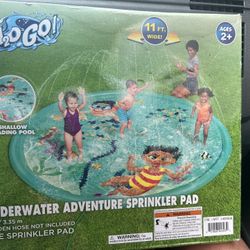 One Underwater Adventure Sprinkler Pad