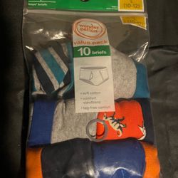 Boys Wonder Nation Briefs Sz 10-12