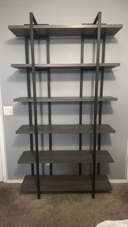 Grey and black shelf( looks brand new)