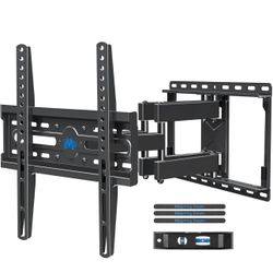 Mounting Dream TV Wall Mount for 32-65 Inch Television,Mount with Swivel and Tilt, Full Motion Bracket with Articulating Dual Arms, Fits 16inch Studs,