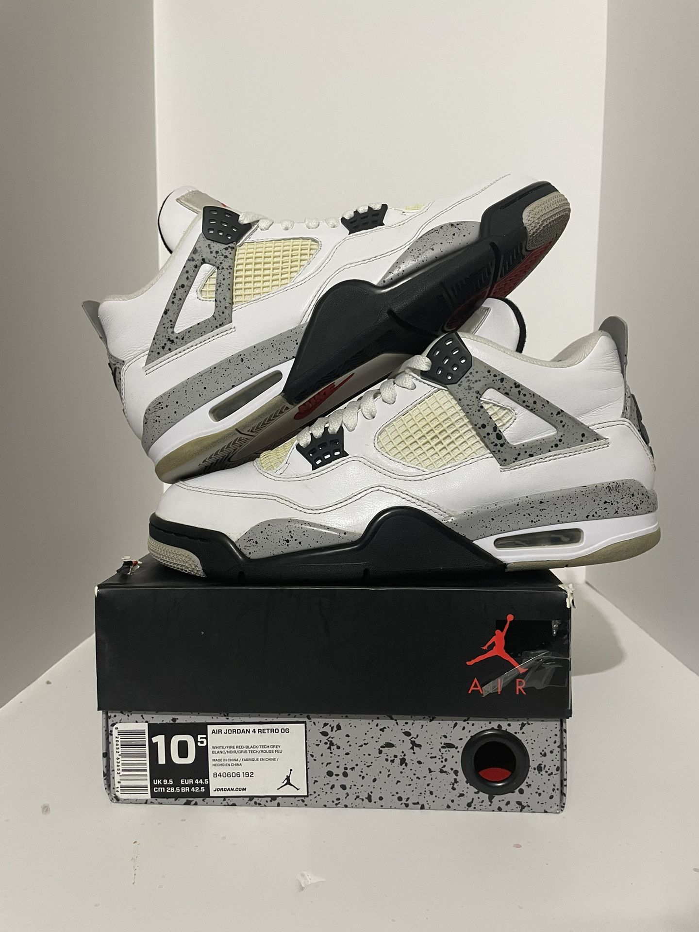White Cement Jordan 4s (2016)