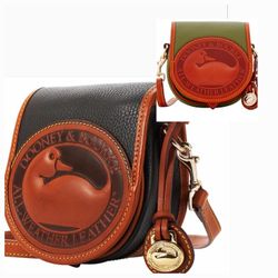 New Dooney And Burke All Weather Leather Crossbody Duck Bags $130 Each 