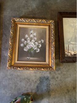 Hand painted painting