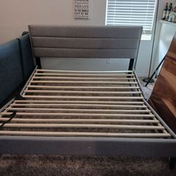 California King bed frame asking $110 cash
