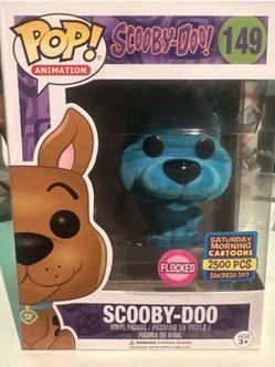Funko Pop! Animation Scooby-Doo #149 Blue Flocked SDCC 2017 Exclusive