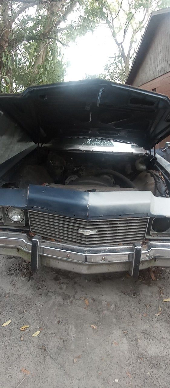 1974 Chevy Impala Runs But Need Work Been Sitting For Years