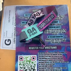 Hard Summer Wristband 