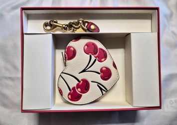 Authentic Coach Cherry Coin Charm