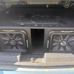 Like New,  Gently Used Subwoofers And Box 