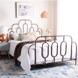 Full sized metal bed frame