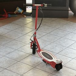 Razor E175 Electric Powered 24V Ride-On Scooter - Red, For Ages 8+ and Up, Steel
