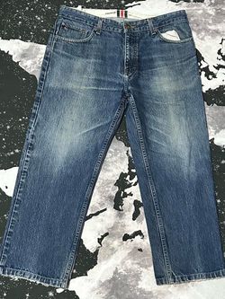 Tommy Hilfiger Men’s Straight Leg Blue Jeans