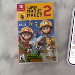 Nintendo Switch Super Mario Maker 2