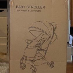 New Baby Stroller - Grey