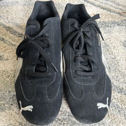 Men's Classic Puma Speedcat Motorsport  Black/white 10.5