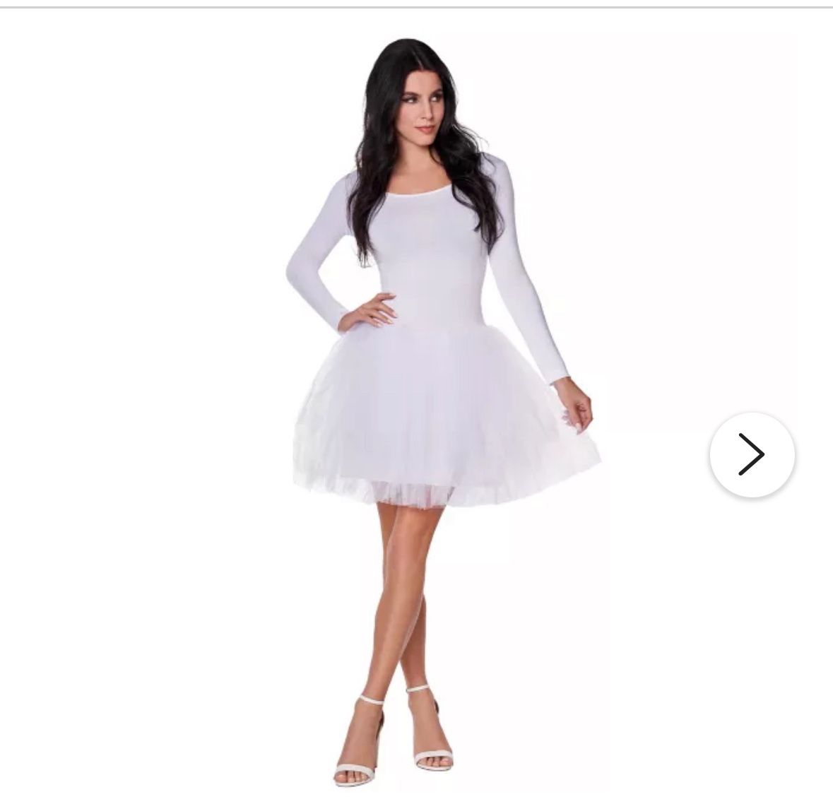 White Tutu Dress Costume