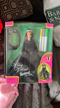 Very Velvet Teresa Barbie doll