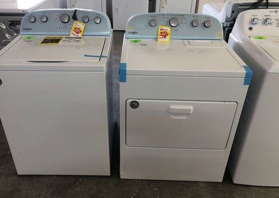 Whirlpool washer/dryer set T7