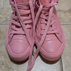 Rust Pink Converse Chuck Taylor All Star HI Tops Woman's 8