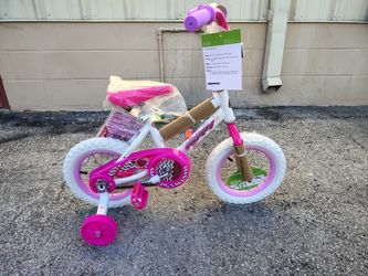 NEW 12" Huffy Sea Star Kids' Bike, Fits Riders 37" - 42",