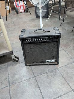 Used crate amplifier
